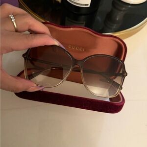 Gucci Brown Sunglasses
